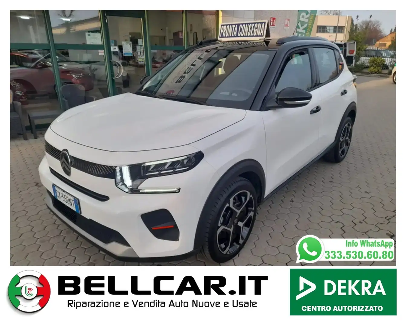 Citroen C3 C3 IV 2024 1.2 puretech turbo Max 100cv s Bianco - 1