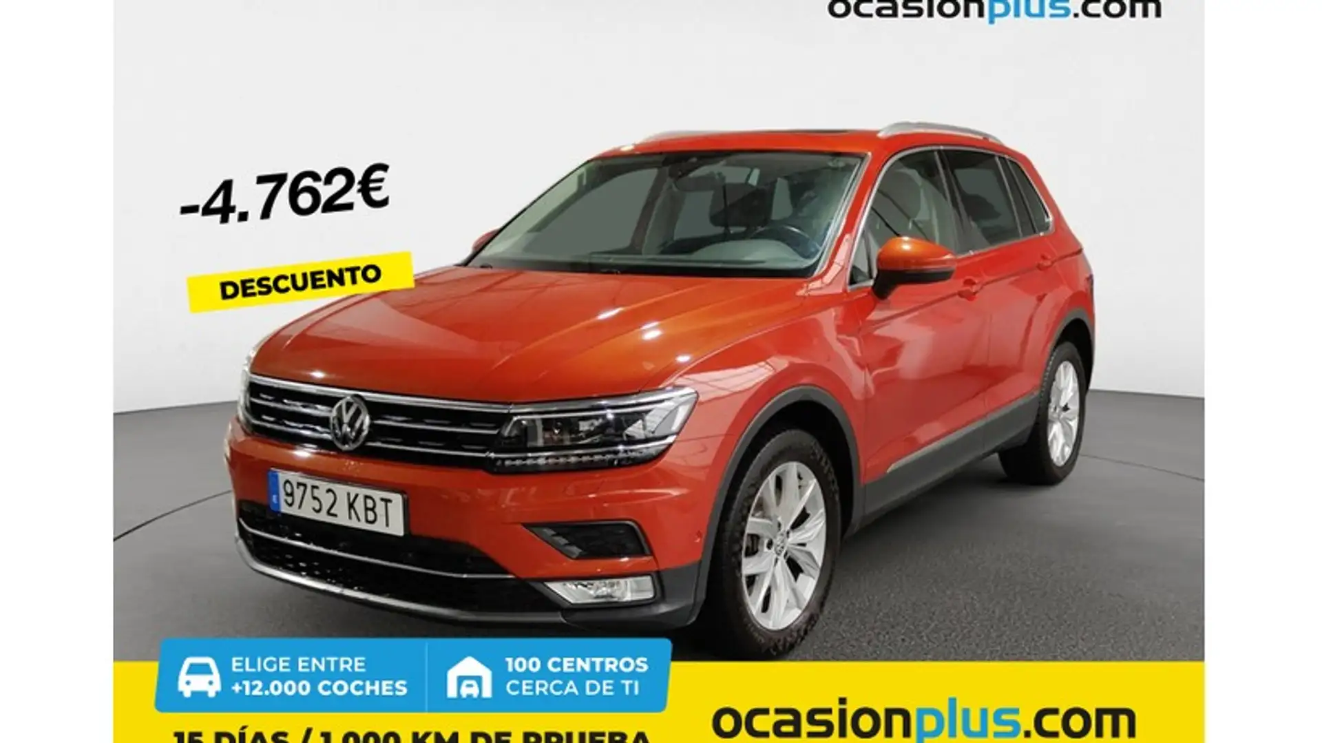 Volkswagen Tiguan 2.0TDI Sport 4Motion DSG 140kW Orange - 1