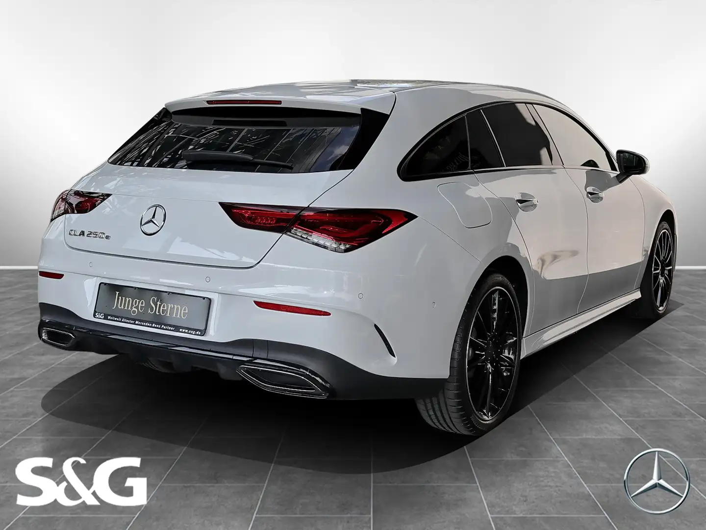 Mercedes-Benz CLA 250 e AMG AHK+PANORAMA+KAMERA Weiß - 2