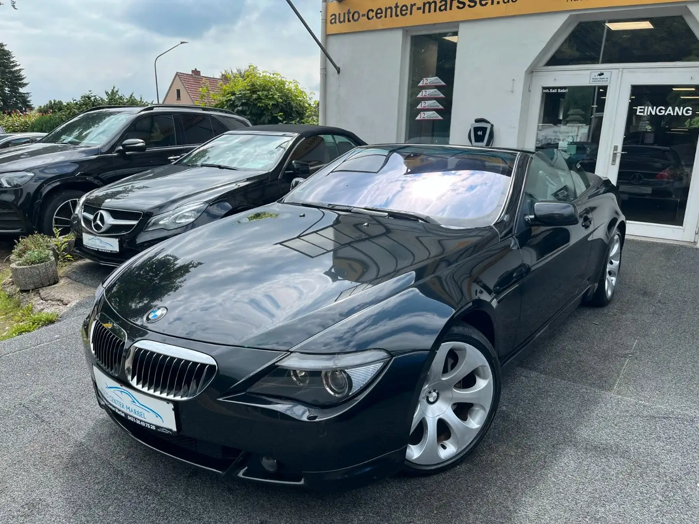 BMW 645 Cabrio 645 CI NAVI/LEDER/XENON/HiFi/SHZ/19" Noir - 1