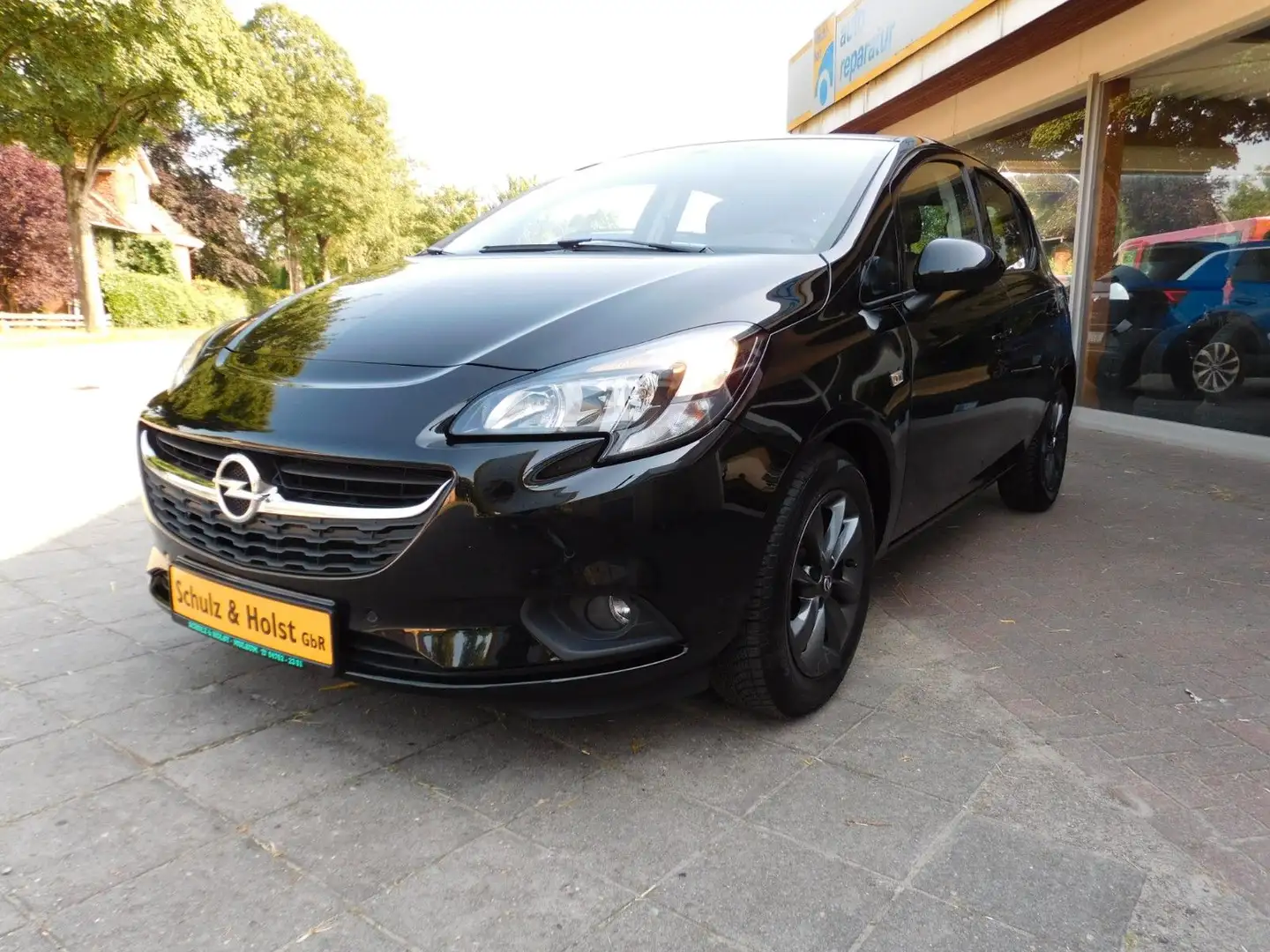 Opel Corsa E 120 Jahre ecoFlex RFK GJR SHZ GARANTIE Noir - 1