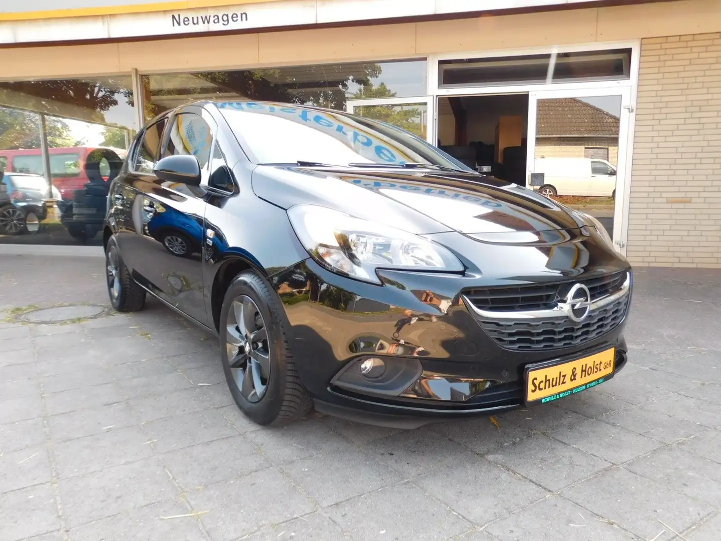 Opel Corsa E 120 Jahre ecoFlex RFK GJR SHZ GARANTIE Noir - 2