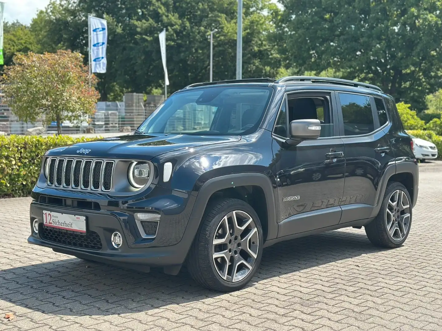 Jeep Renegade Limited 4WD Garantie*Pano*LED*2-Zonen* Schwarz - 1