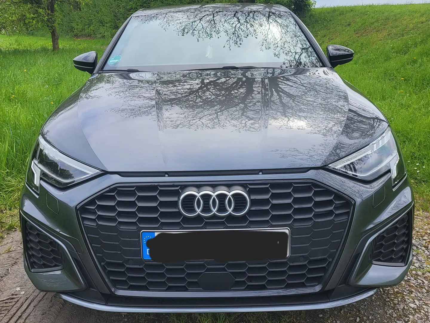 Audi A3 TFSI Sportb. S line Daytonagr. Perl. 3J Garantie Grau - 1