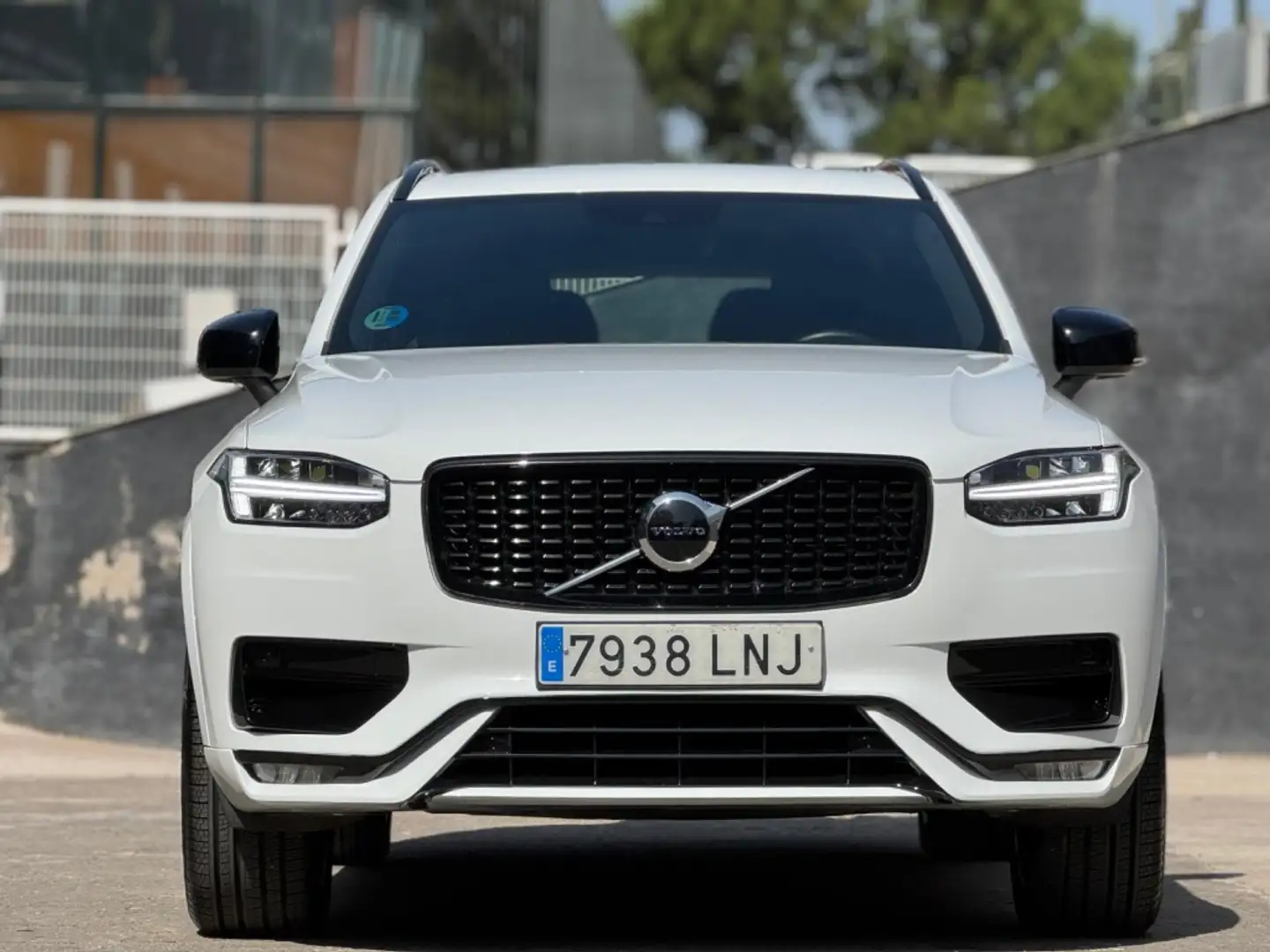 Volvo XC90 B5 R-Design 7pl. AWD Aut. Blanc - 2