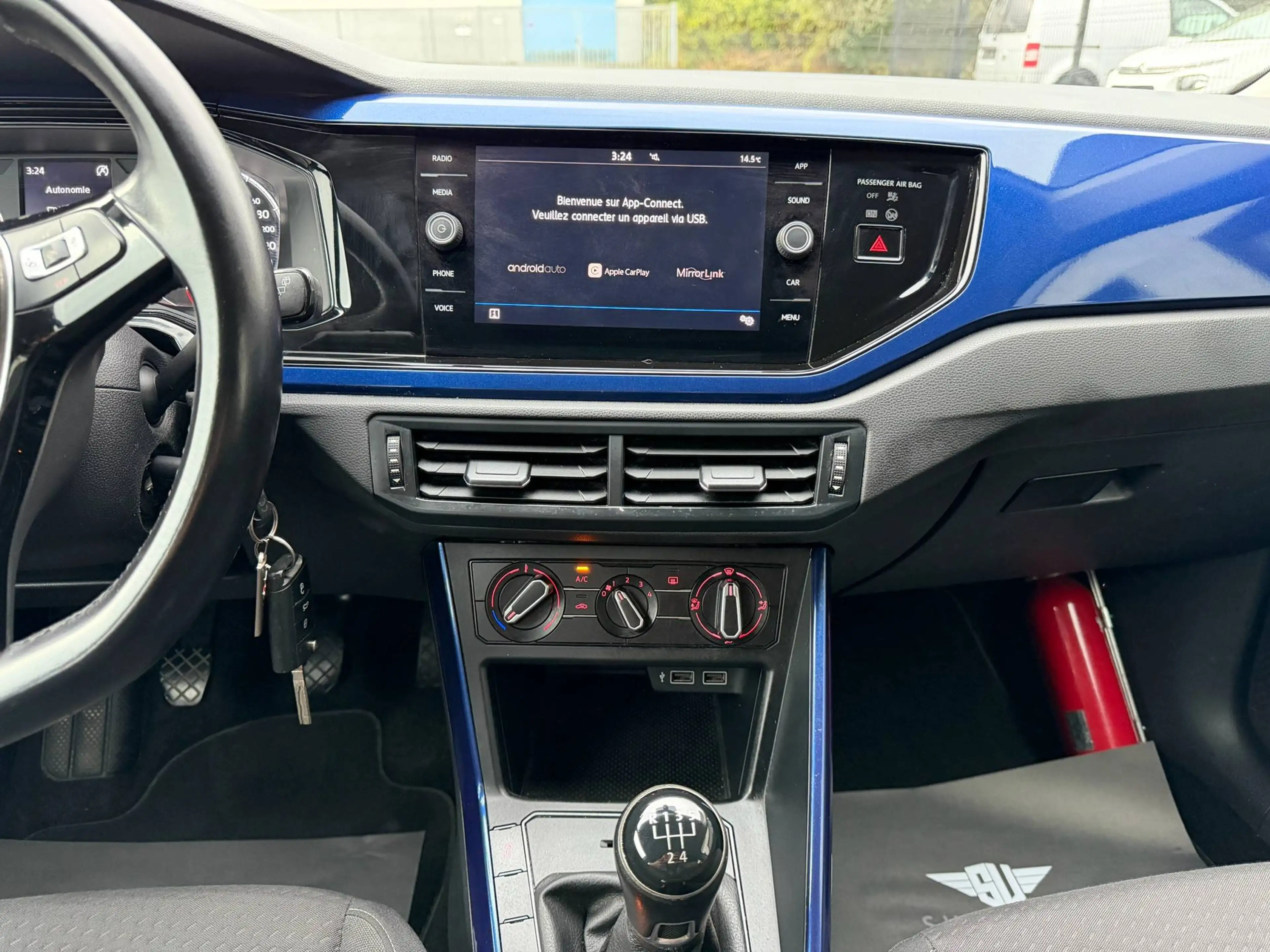 Volkswagen Polo 1.0Tsi R-LINE - CarPlay/Pdc/Cruise/Jantes/Clim/GAR12M — photo 13