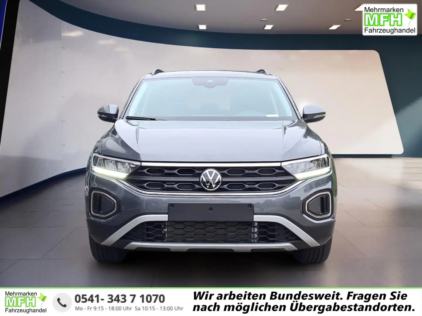 Volkswagen T-Roc Life 1.5 TSI DSG AHK ACC R2D Kamera 110 kW (150... Grau - 1