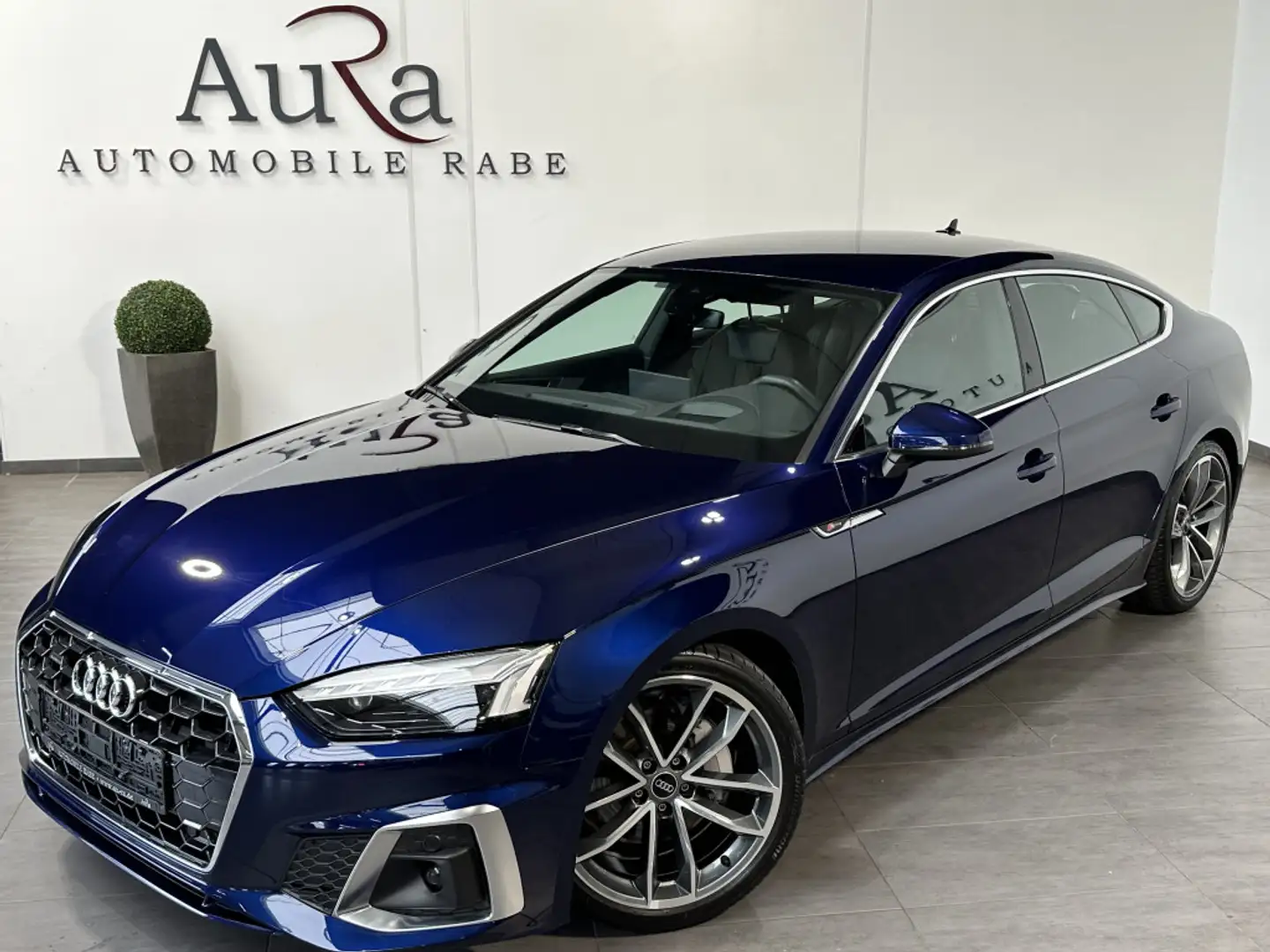 Audi A5 40 TDI SpB Qu S-Line NAV+LED+KAM+HUD+VC+19ZO Blau - 2
