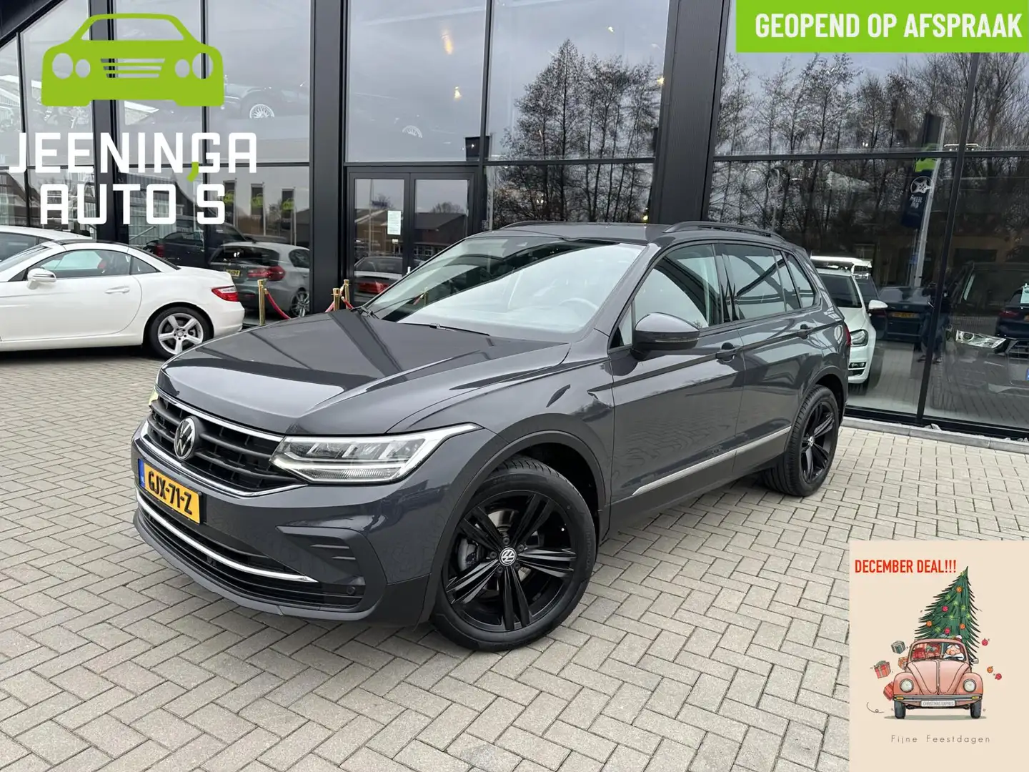 Volkswagen Tiguan 1.5 TSI Elegance|ElekTrekhaak|Camera|AppleCarPlay| Grau - 1