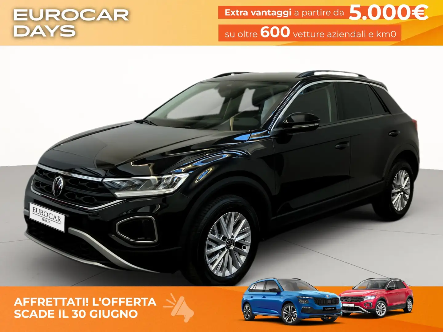 Volkswagen T-Roc 2.0 tdi life 150cv dsg Nero - 1