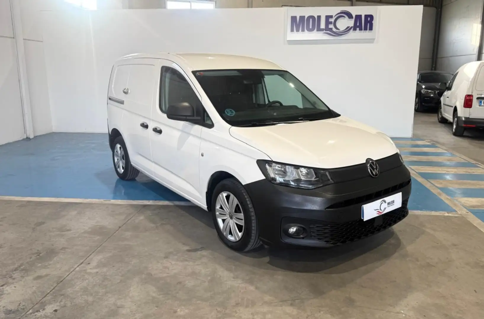 Volkswagen Caddy Cargo Furgón 2.0TDI 75kW Blanco - 2