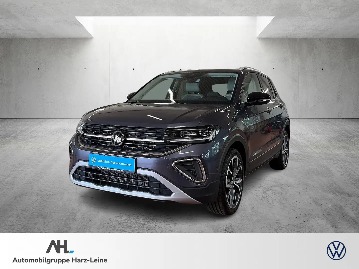Volkswagen T-Cross Style 1.0 l TSI DSG *AHK*NAVI*RFK*Keyless*WR* Grau - 1