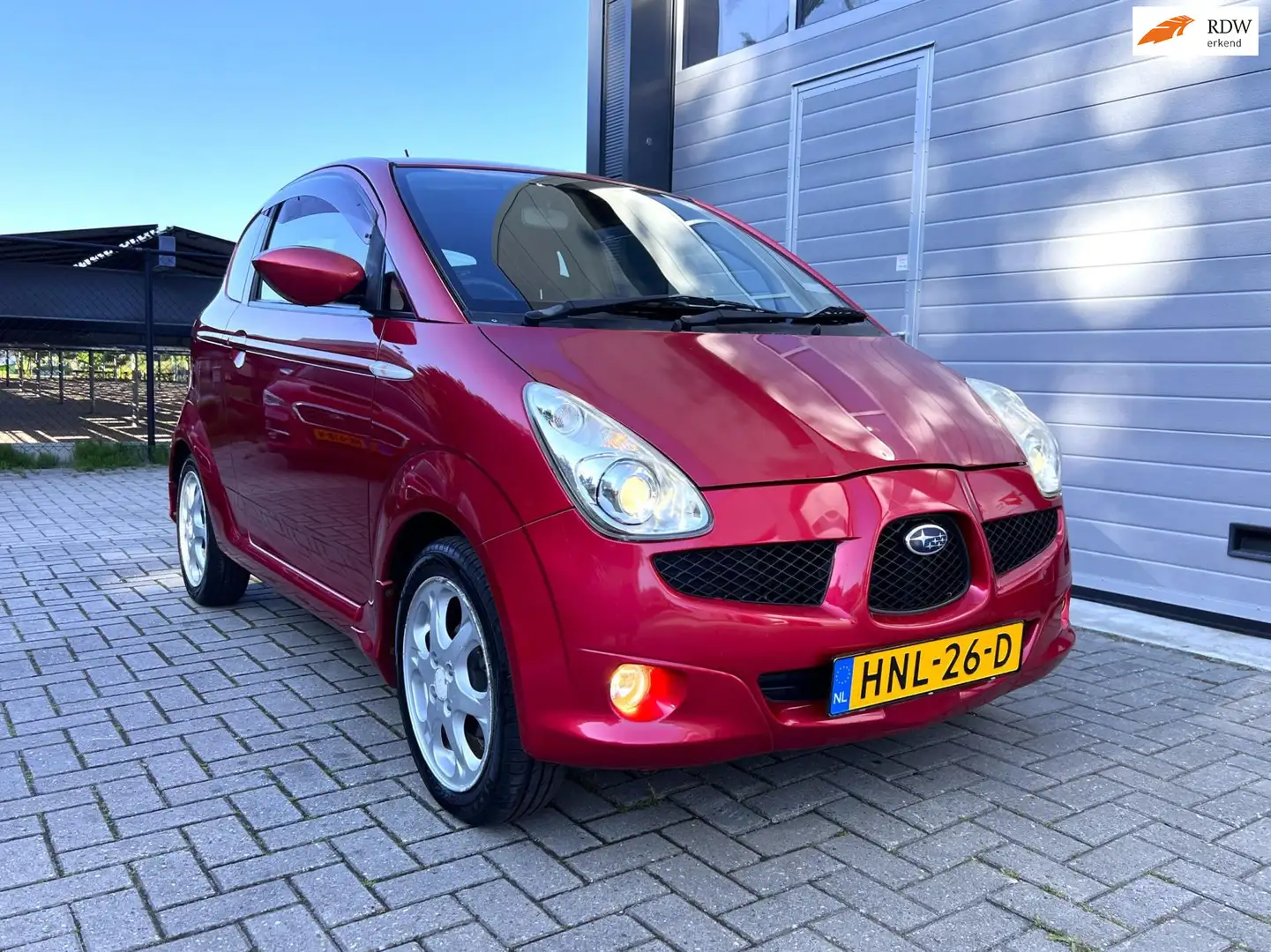Subaru R1 0.66i AWD Automaat - Kei-Car - Rechtsgestuurd - Rood - 1