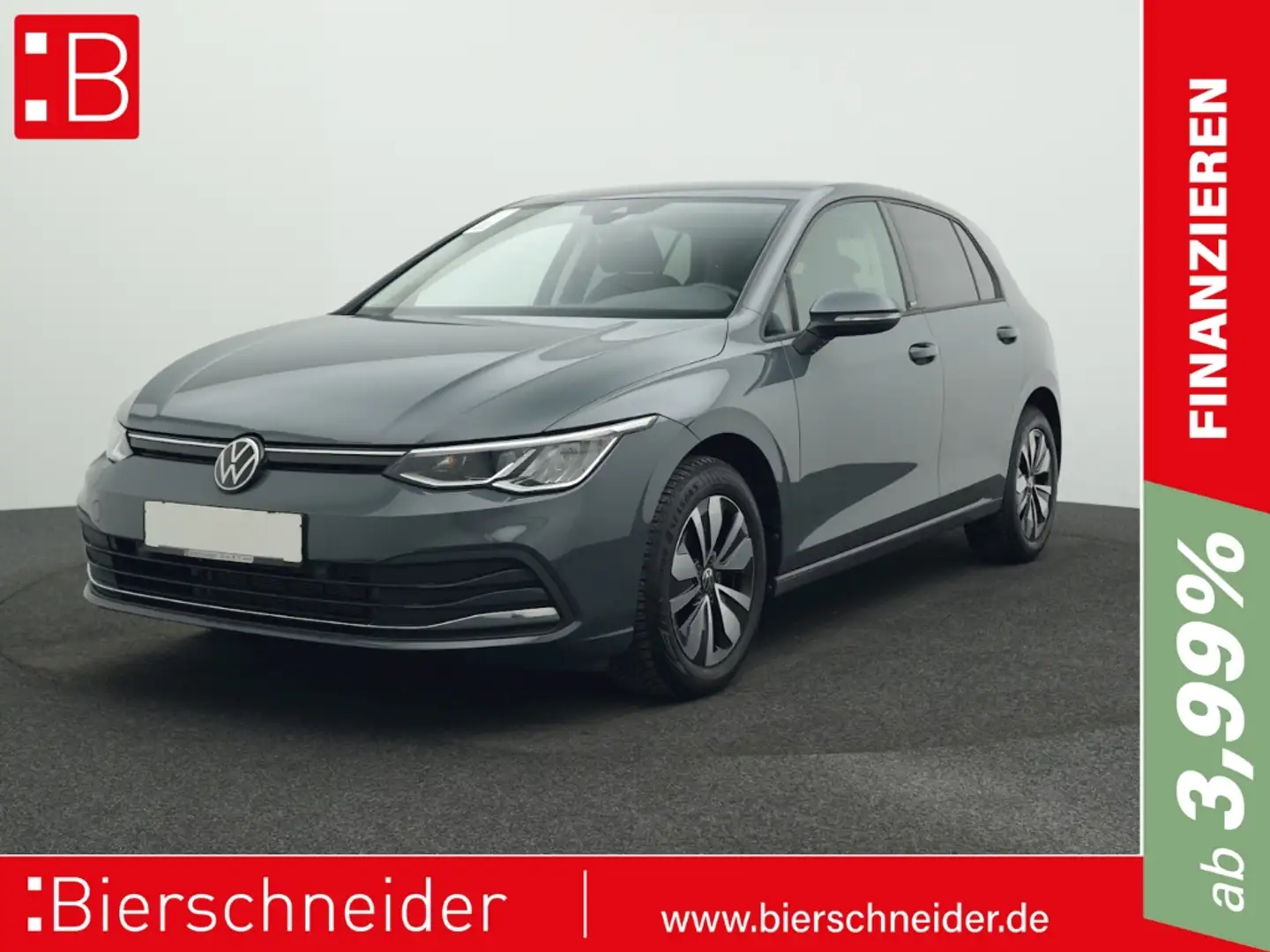Volkswagen Golf 8 1.0 eTSI DSG Move KAMERA NAVI ACC SHZ Grau - 1