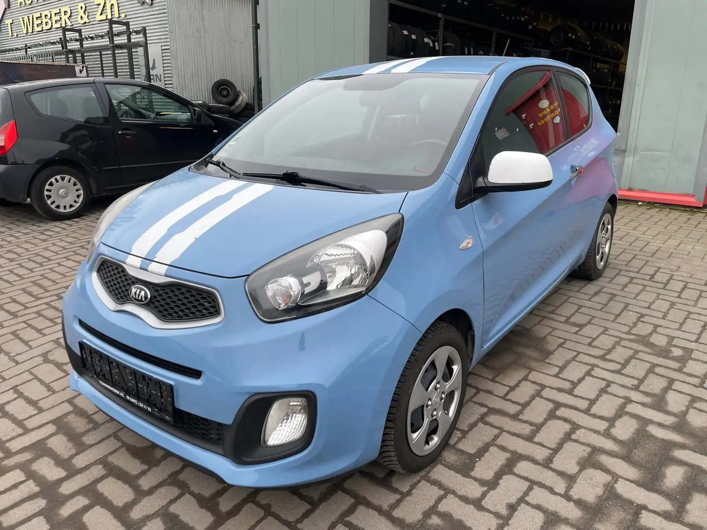 Kia Picanto 1.0 CVVT ComfortLine Bleu - 1