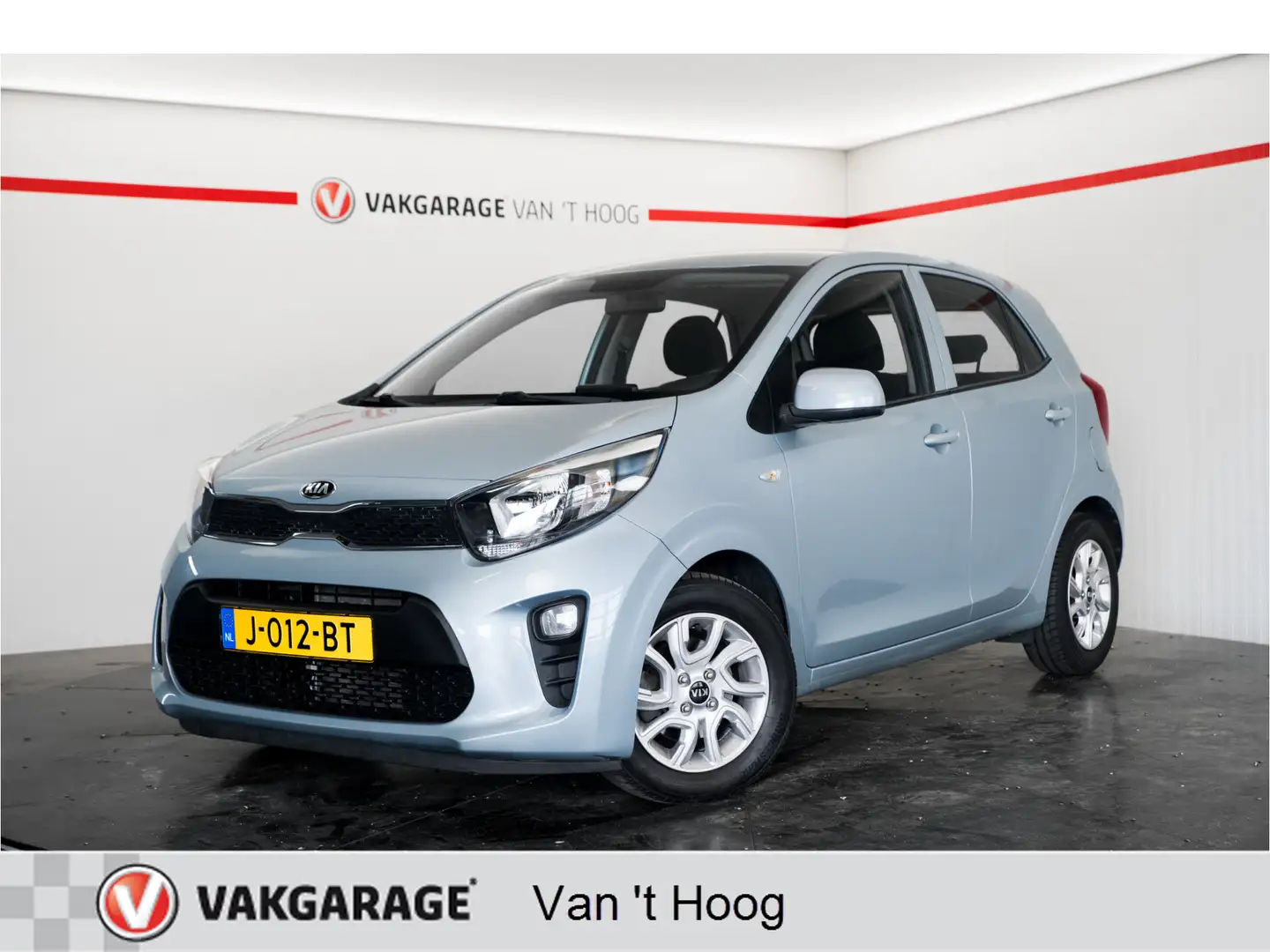 Kia Picanto 1.0 MPi DynamicPlusLine,Navi,Cam,Cruise c,Lm velge Blauw - 1