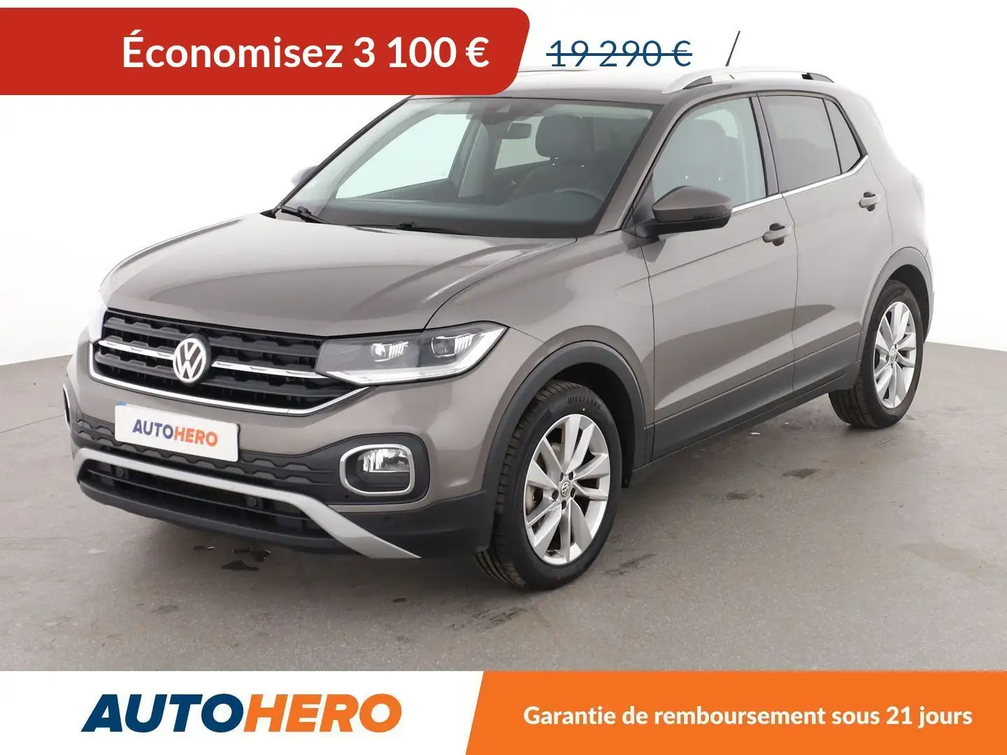 Volkswagen T-Cross 1.0 TSI Carat Gris - 1