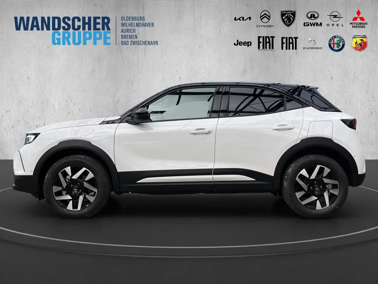Opel Mokka GS +Navi+SHZ+LM+Winterp.+ Kam+ TotWin. Weiß - 2