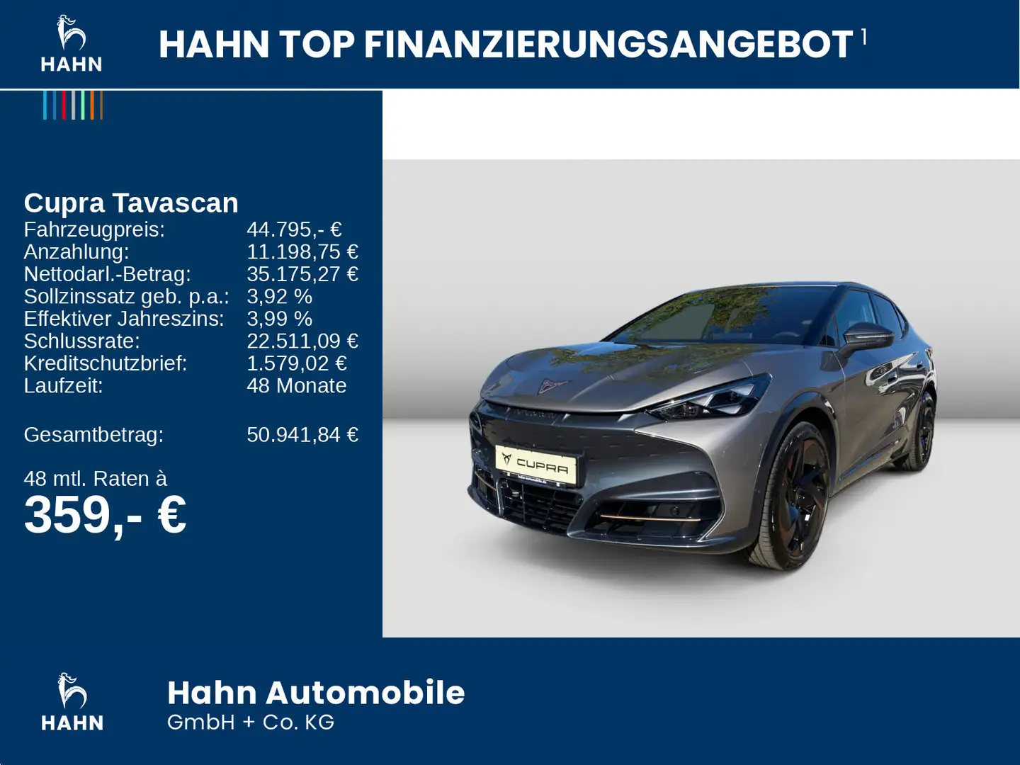 CUPRA Tavascan VZ Adrenaline AHK Standh Sitzh PDC Beige - 2