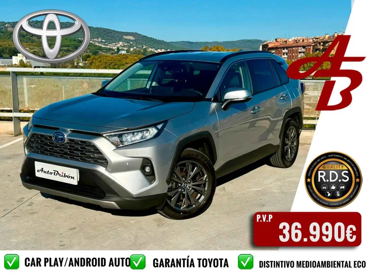 Toyota RAV 4 2.5 hybrid 2WD Advance Plateado - 1