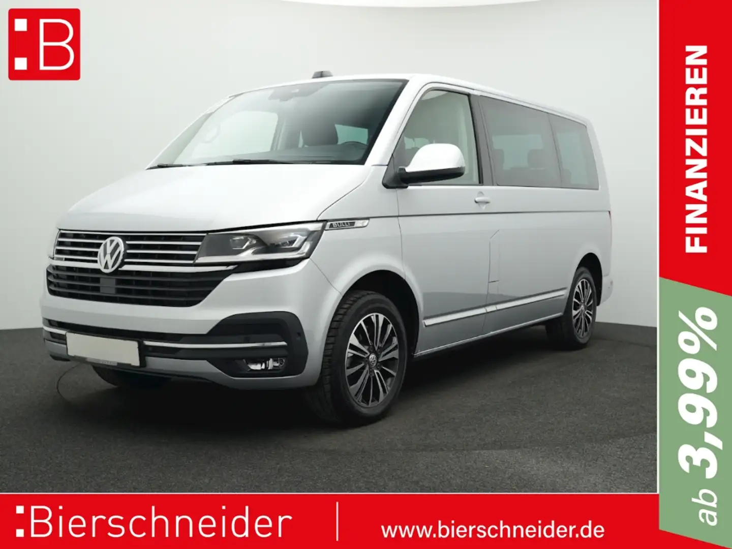 Volkswagen T6.1 Multivan 2.0 TDI DSG 4Mo. Comfortline AHK NAVI ACC LED ALU Silber - 1