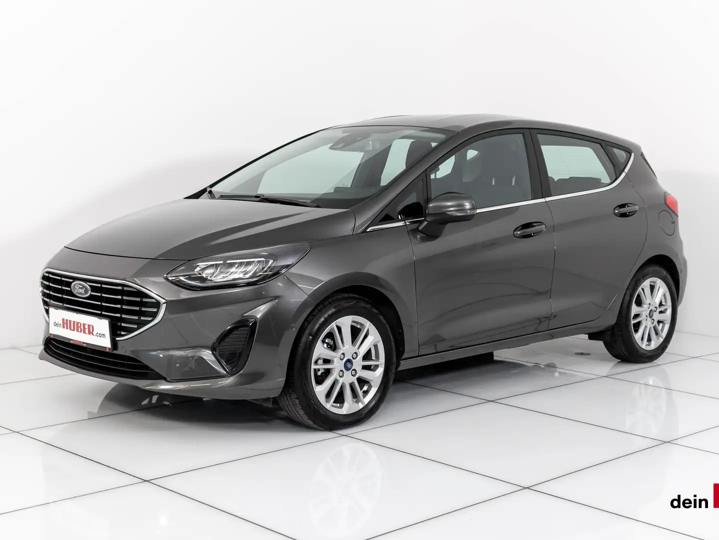 Ford Fiesta 1,1 Titanium Gris - 1