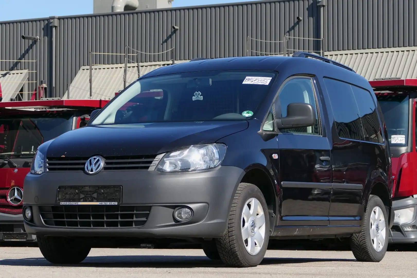Volkswagen Caddy Kasten/Kombi Kasten Navigation-Klima Negro - 1
