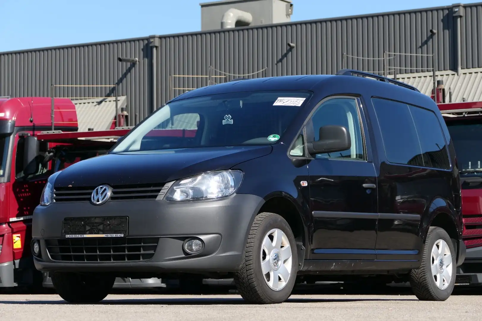 Volkswagen Caddy Kasten/Kombi Kasten Navigation-Klima Negro - 2