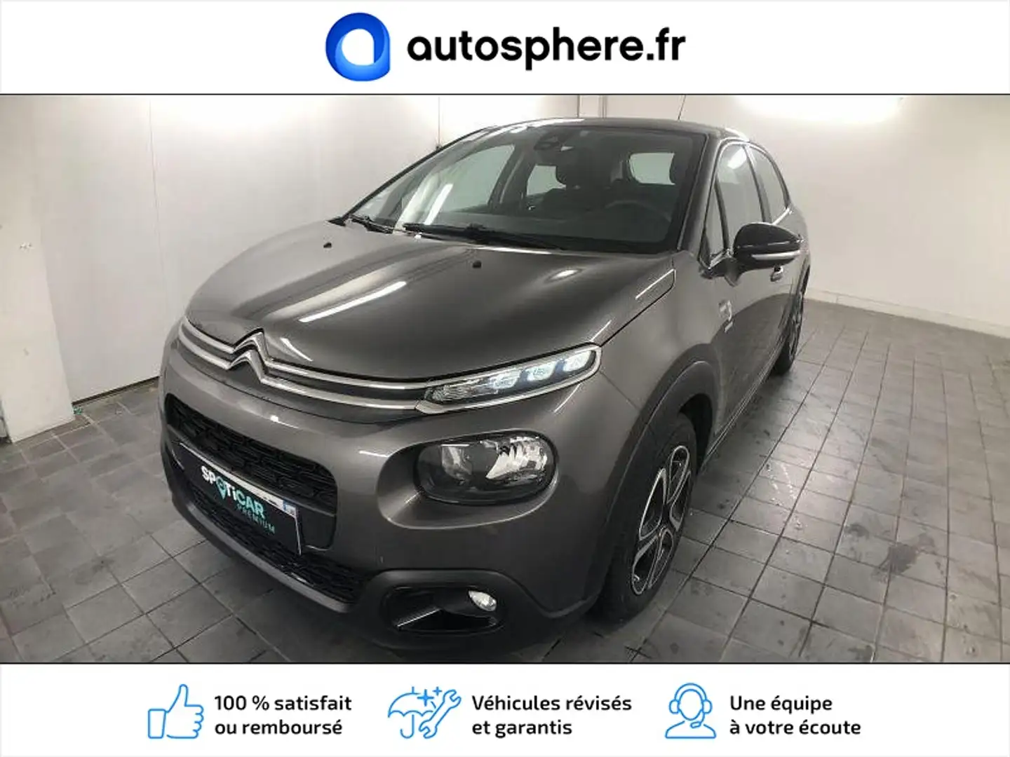 Citroen C3 BlueHDi 100ch Graphic S\u0026S E6.d-TEMP BVM5 - 1