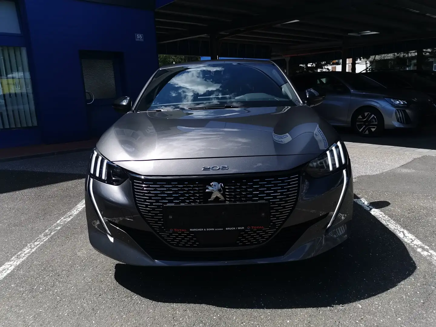 Peugeot 208 208 GT BlueHDi 100 S Grau - 2