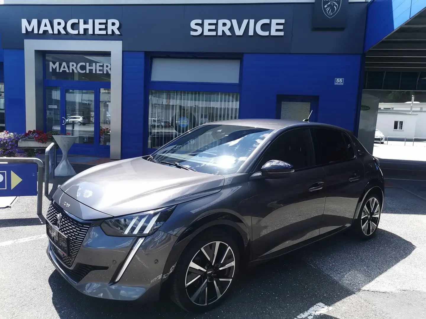 Peugeot 208 208 GT BlueHDi 100 S Grau - 1