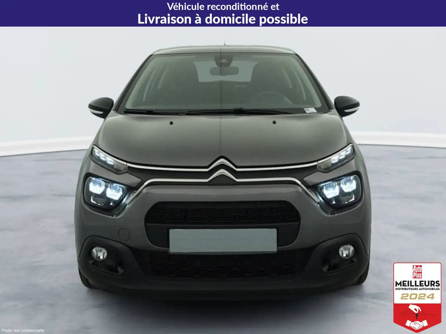 Citroen C3 PureTech 110 BVM6 Plus Gris - 2