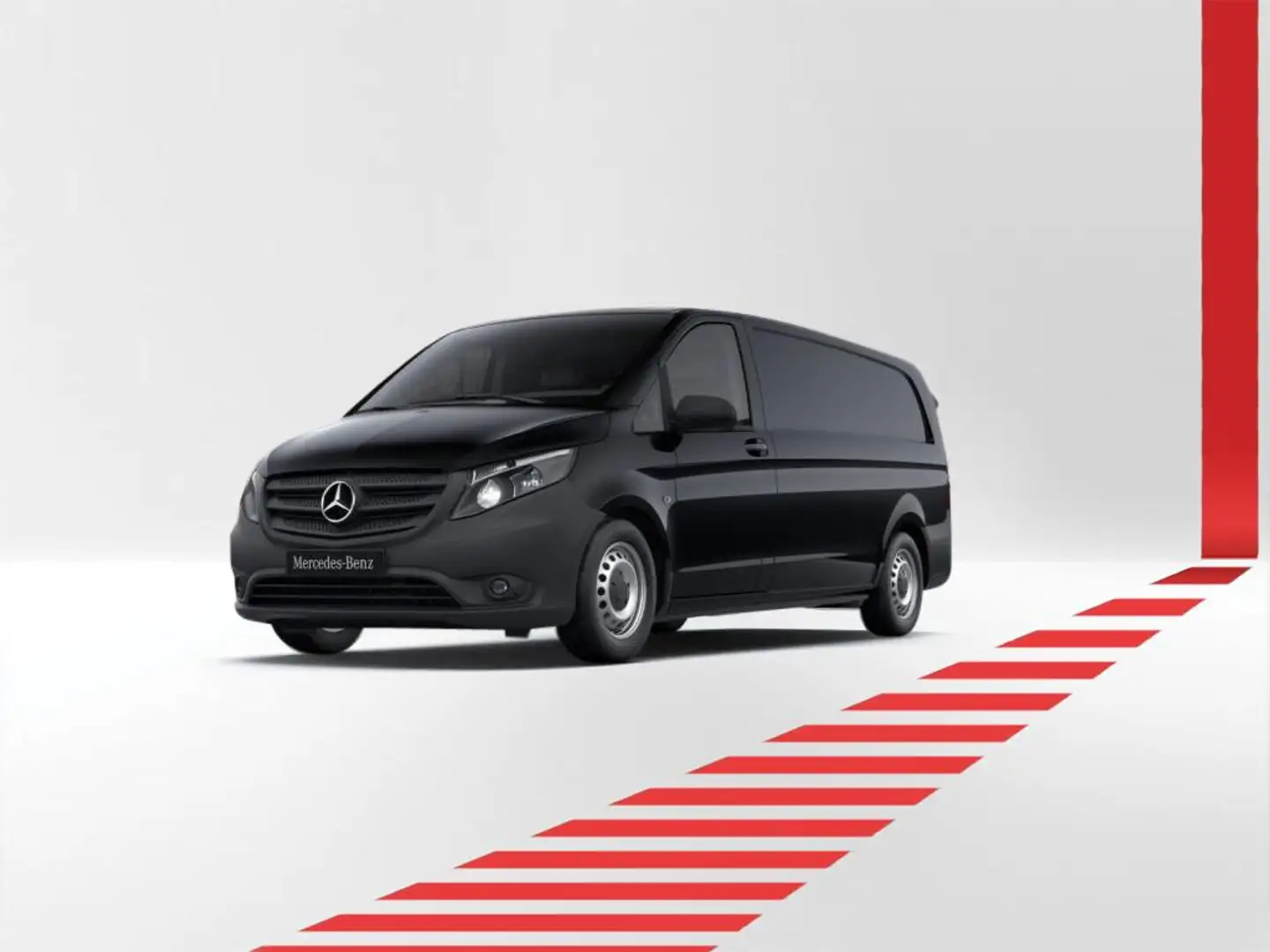 Mercedes-Benz Vito 116 EXTRALANG AHK STANDHZG KLIMA KAMERA DAB Noir - 1