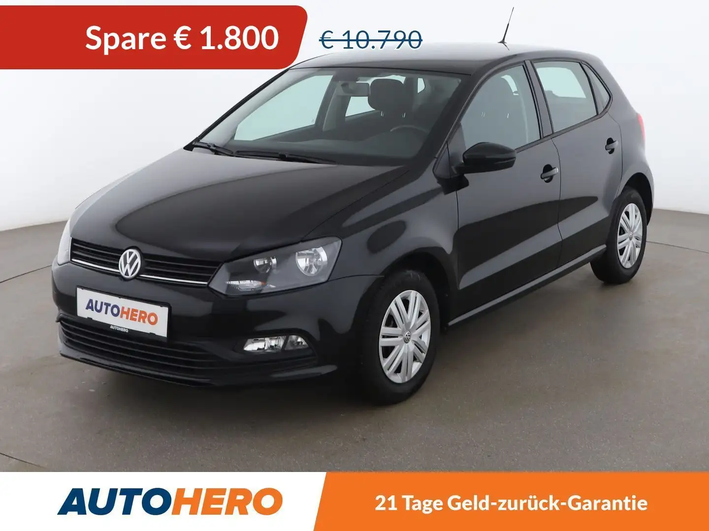 Volkswagen Polo 1.0 Austria BlueMotion Tech *KLIMA*BT* crna - 1