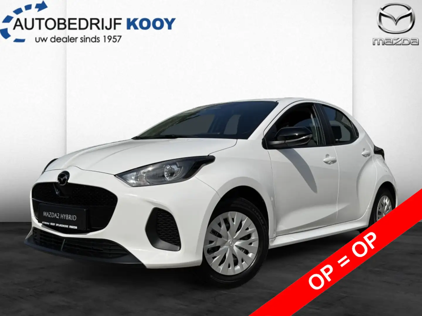 Mazda 2 hybrid 1.5 116 CVT Prime-Line Blanc - 1
