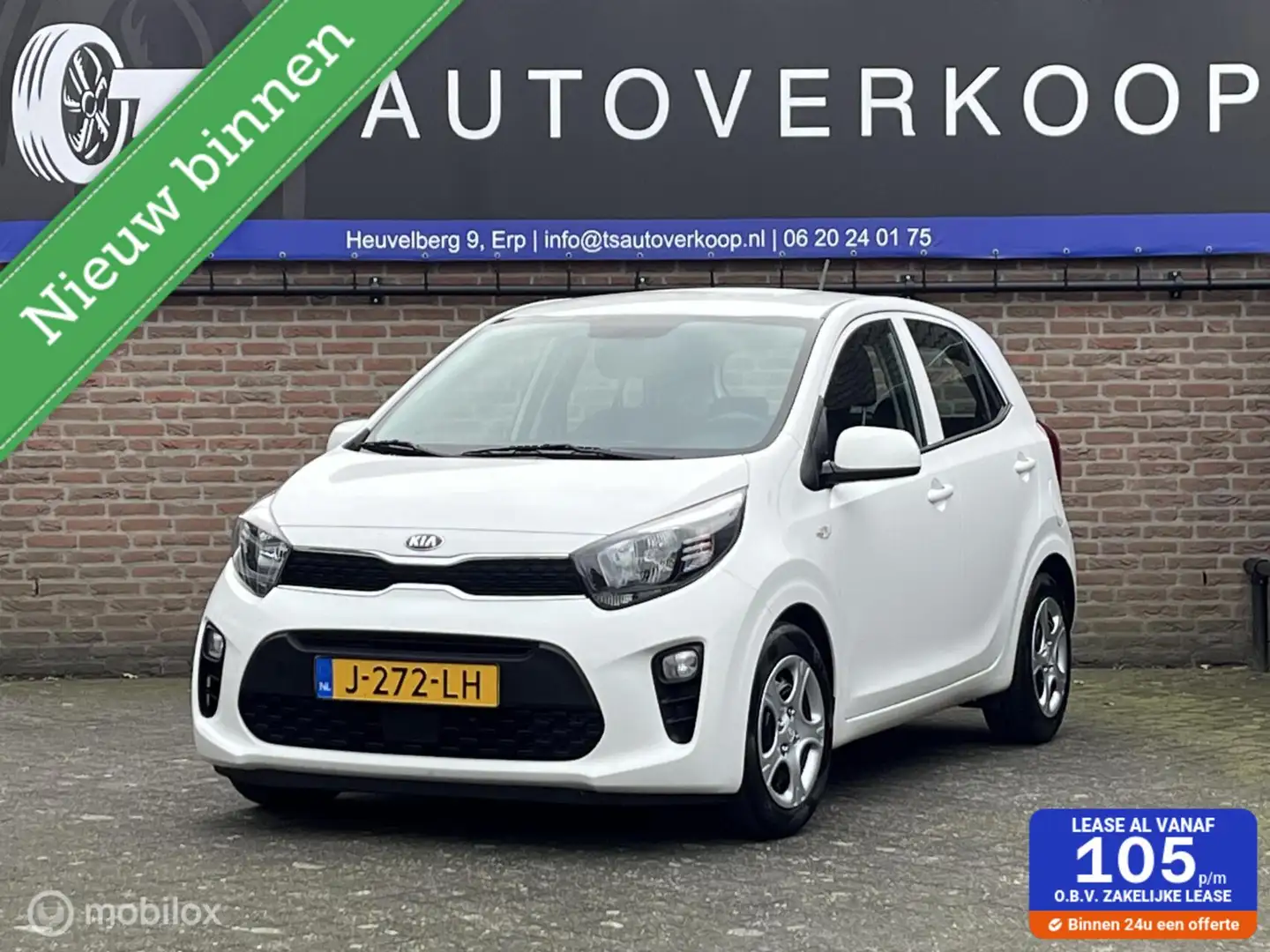 Kia Picanto 1.0 DPi ComfortLine 5p+CRUISE CONTROL+NAP Wit - 1
