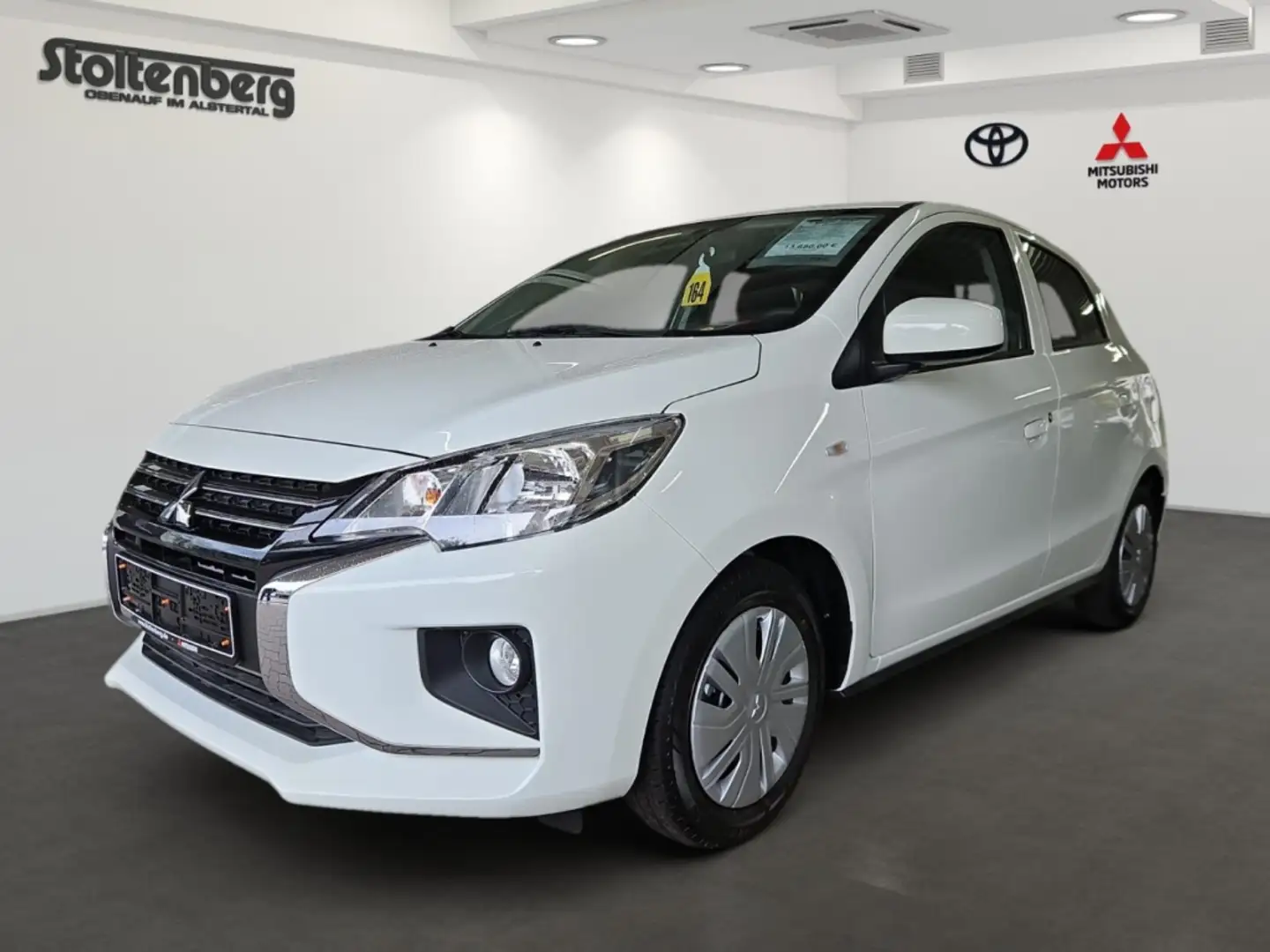 Mitsubishi Space Star Select 1.2 EU6d DAB Fernlichtass. Notbremsass. Tel Wit - 1