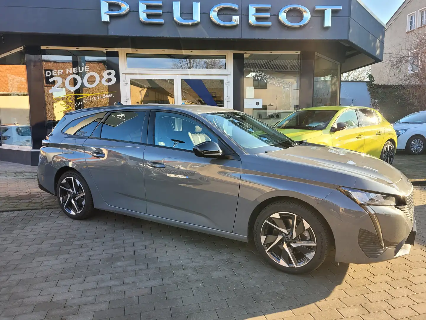 Peugeot 308 Allure-LM-Ganzjahresr.-Full LED-NAV-ACC-RFK180° Grau - 1