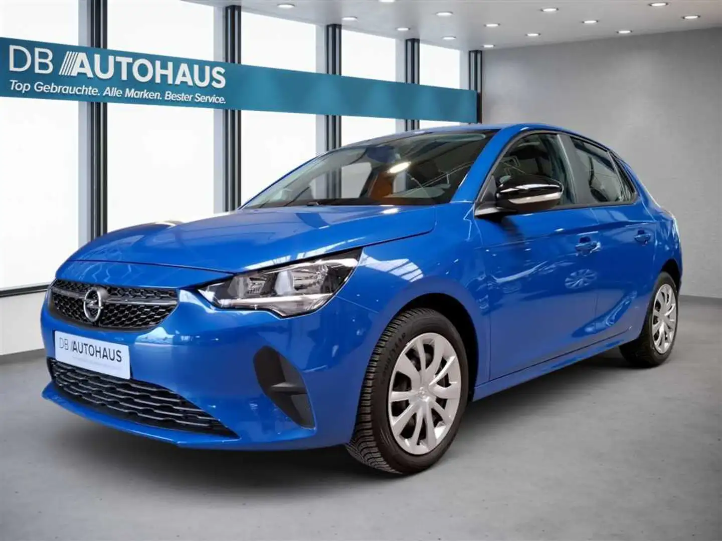 Opel Corsa Edition 1.2 Turbo Bleu - 1