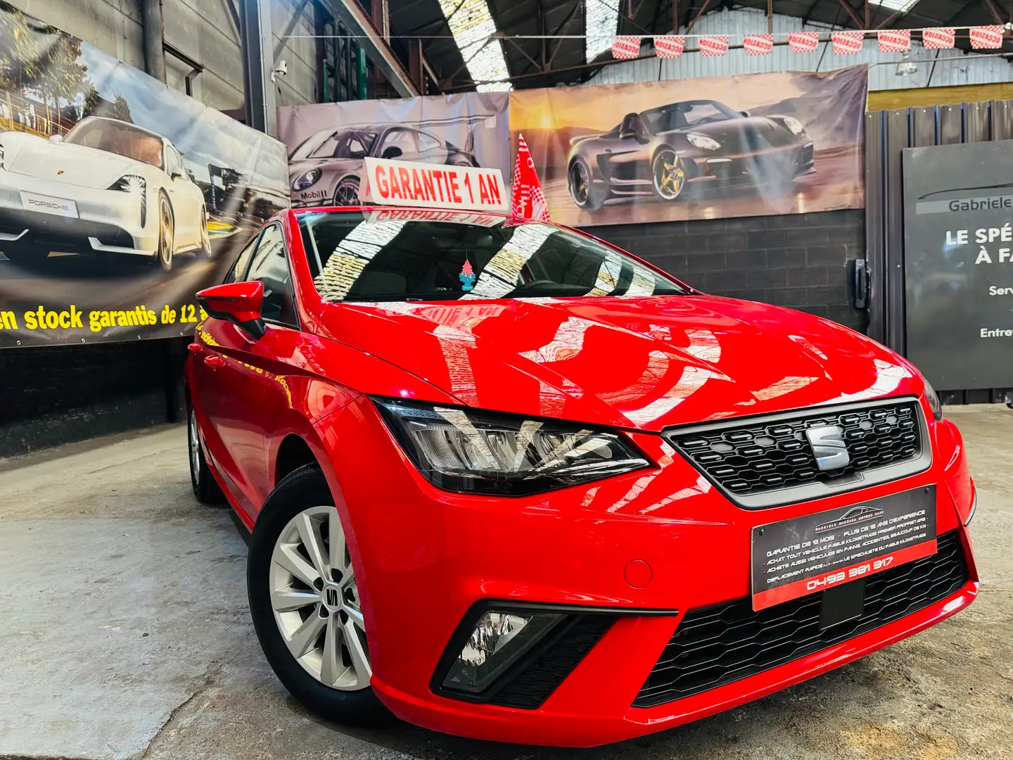 SEAT Ibiza 1.0 TSI Move! Full Link garantie 12 mois Rouge - 2