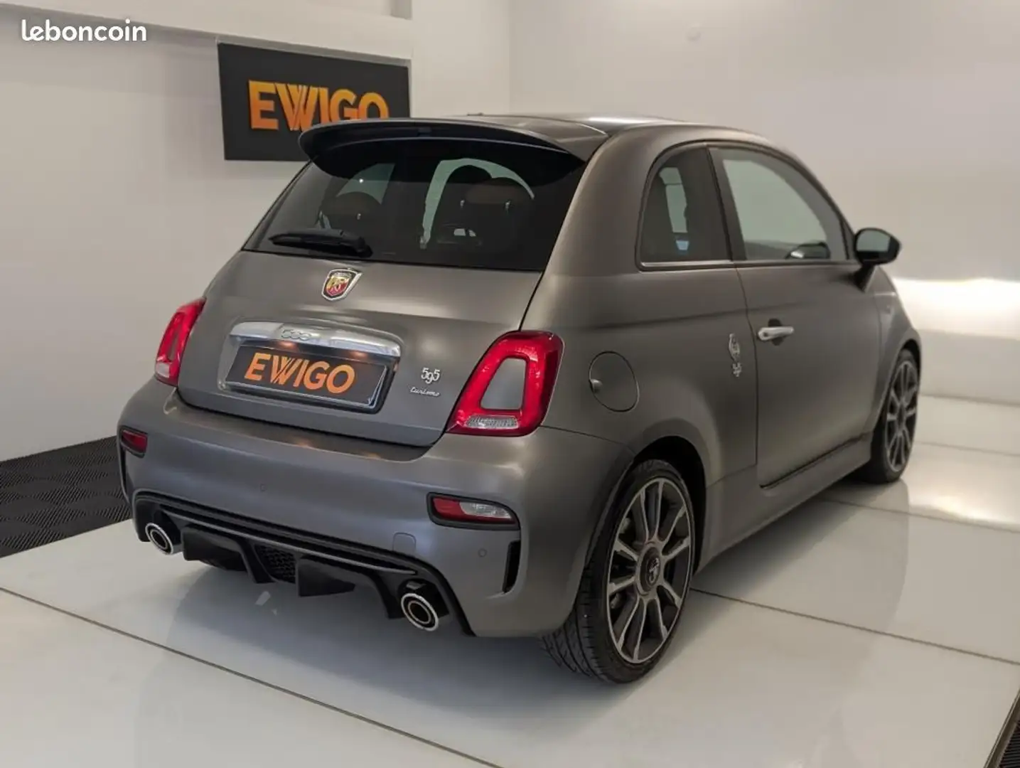Abarth 500 595 1.4 T 165ch TURISMO 70th ANNIVERSAIRE BVA Gris - 2