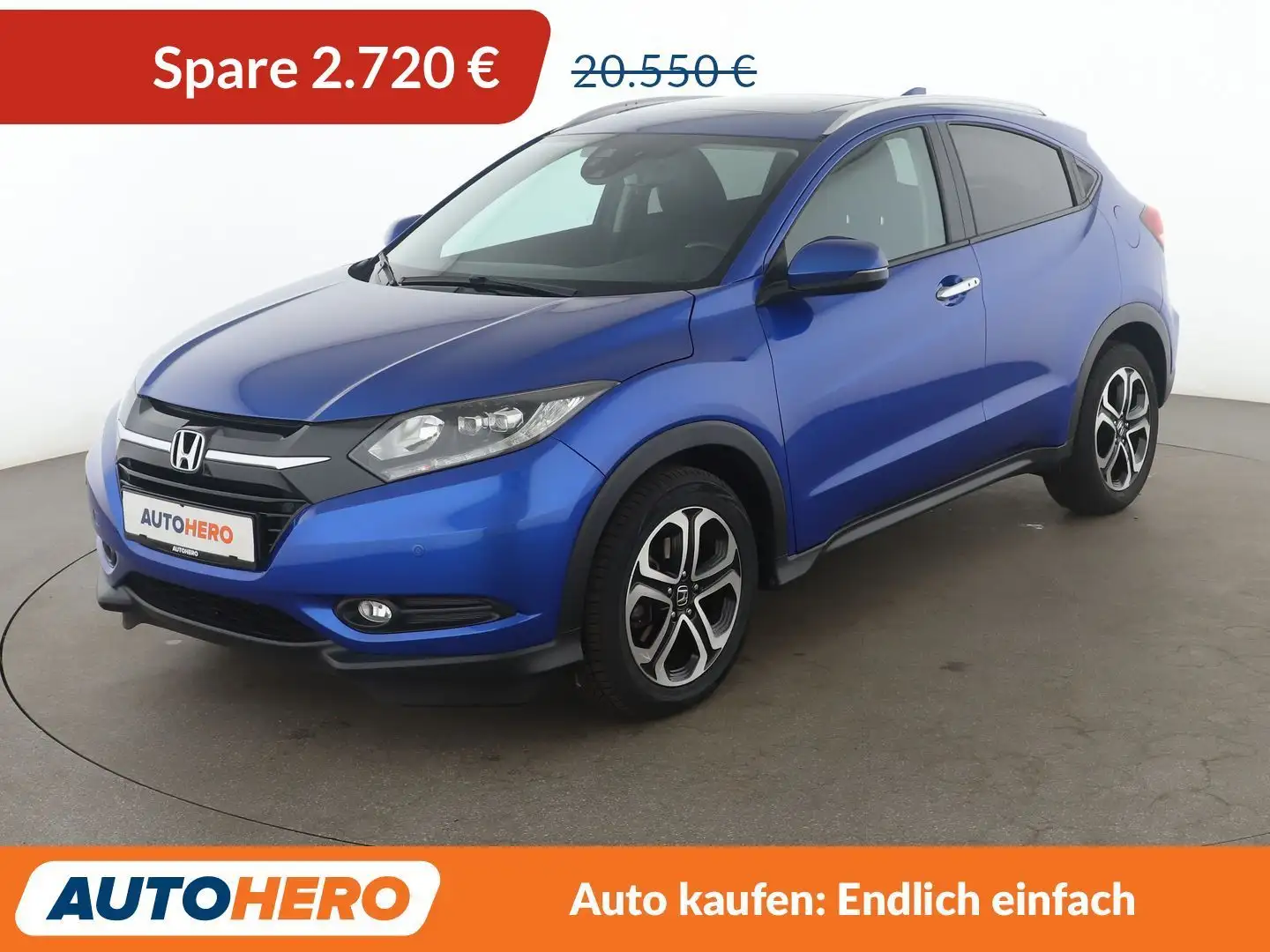 Honda HR-V 1.5 i-VTEC Executive Aut*NAVI*LED*TEMPO*CAM*PDC* Bleu - 1
