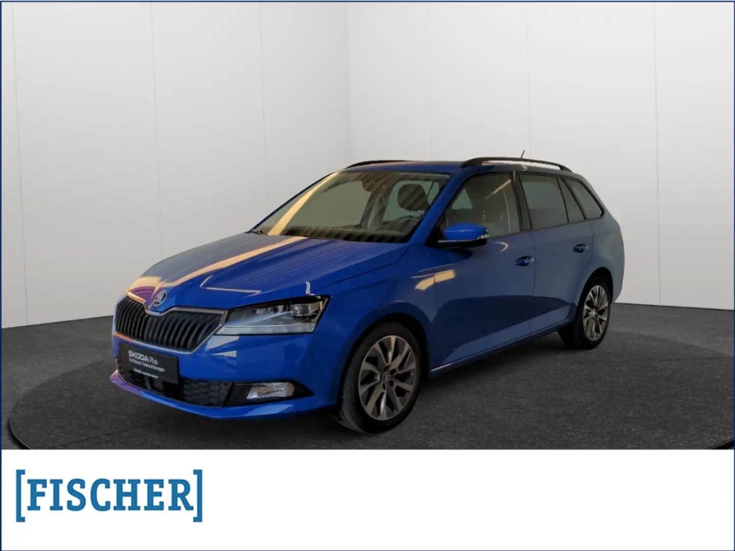 Skoda Fabia Combi 1.0TSI Ambition LED Navi SHZ Carplay PDC vor Blau - 1