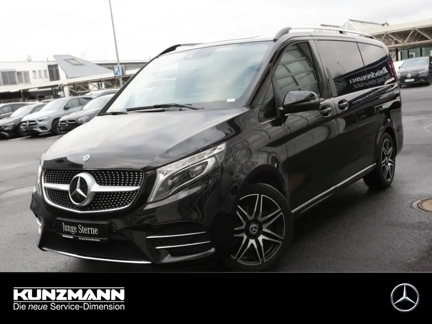 Mercedes-Benz V 300 d 4M EDITION Lang AMG Comand Kamera AHK Schwarz - 1