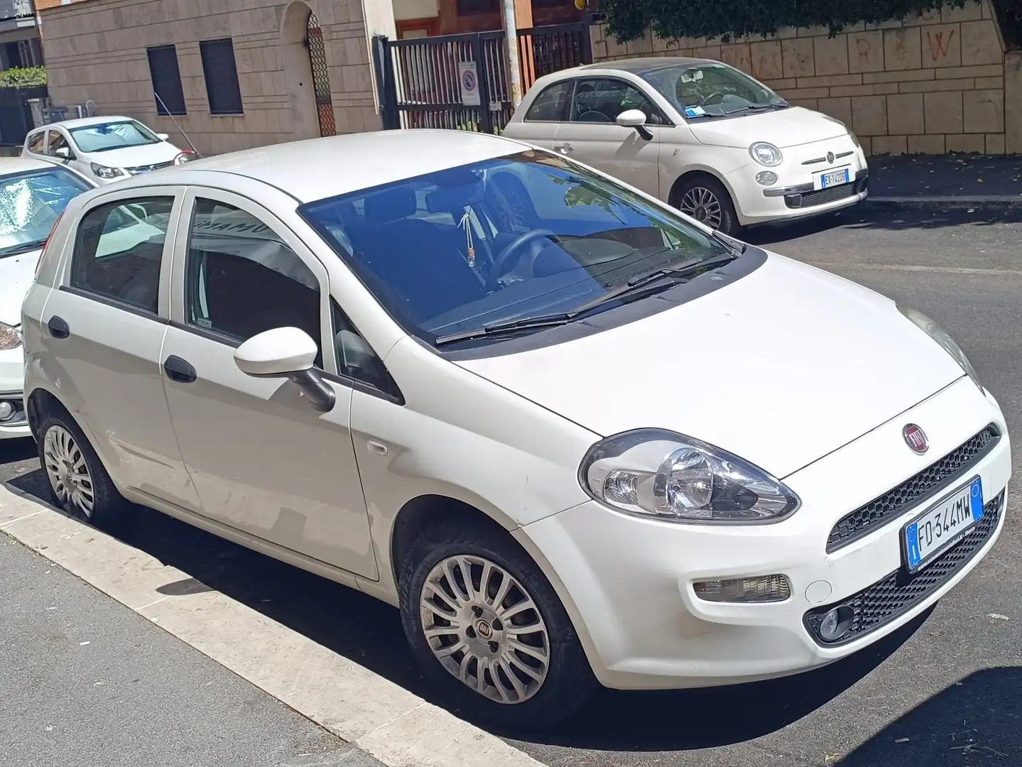 Fiat Grande Punto Grande Punto 5p 1.2 Actual s Blanc - 1