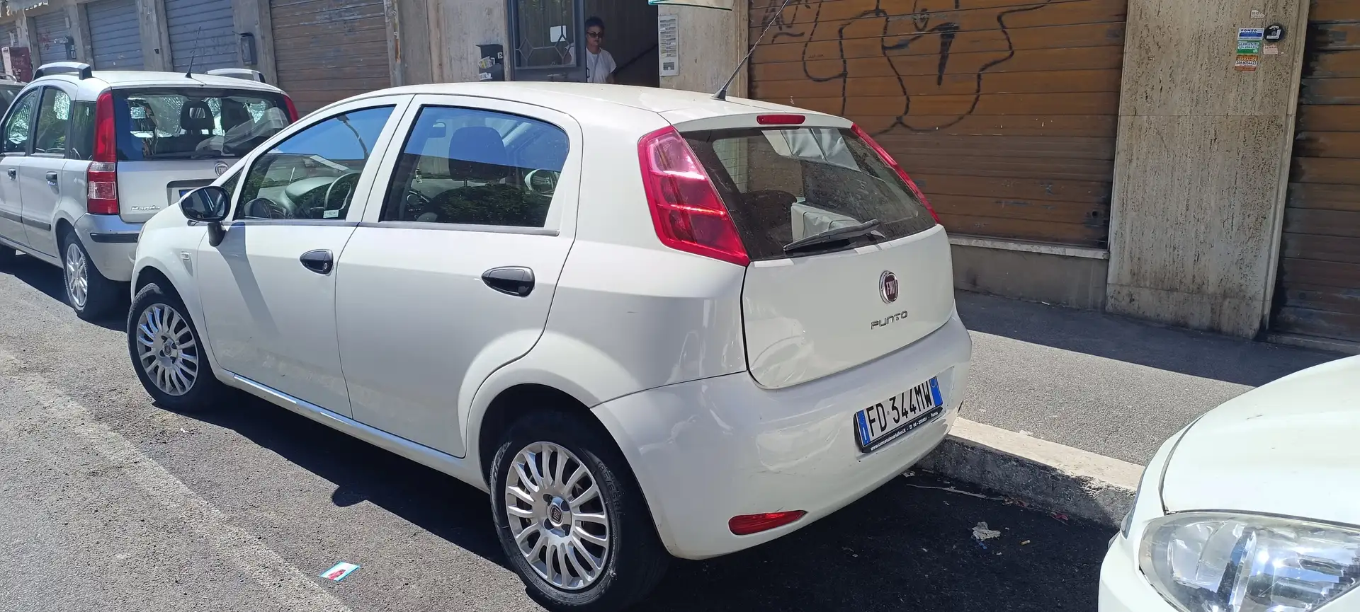 Fiat Grande Punto Grande Punto 5p 1.2 Actual s Blanc - 2