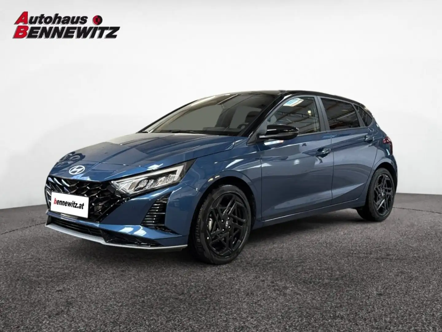 Hyundai i20 1,0 T-GDI GO Plus Schwarz - 1