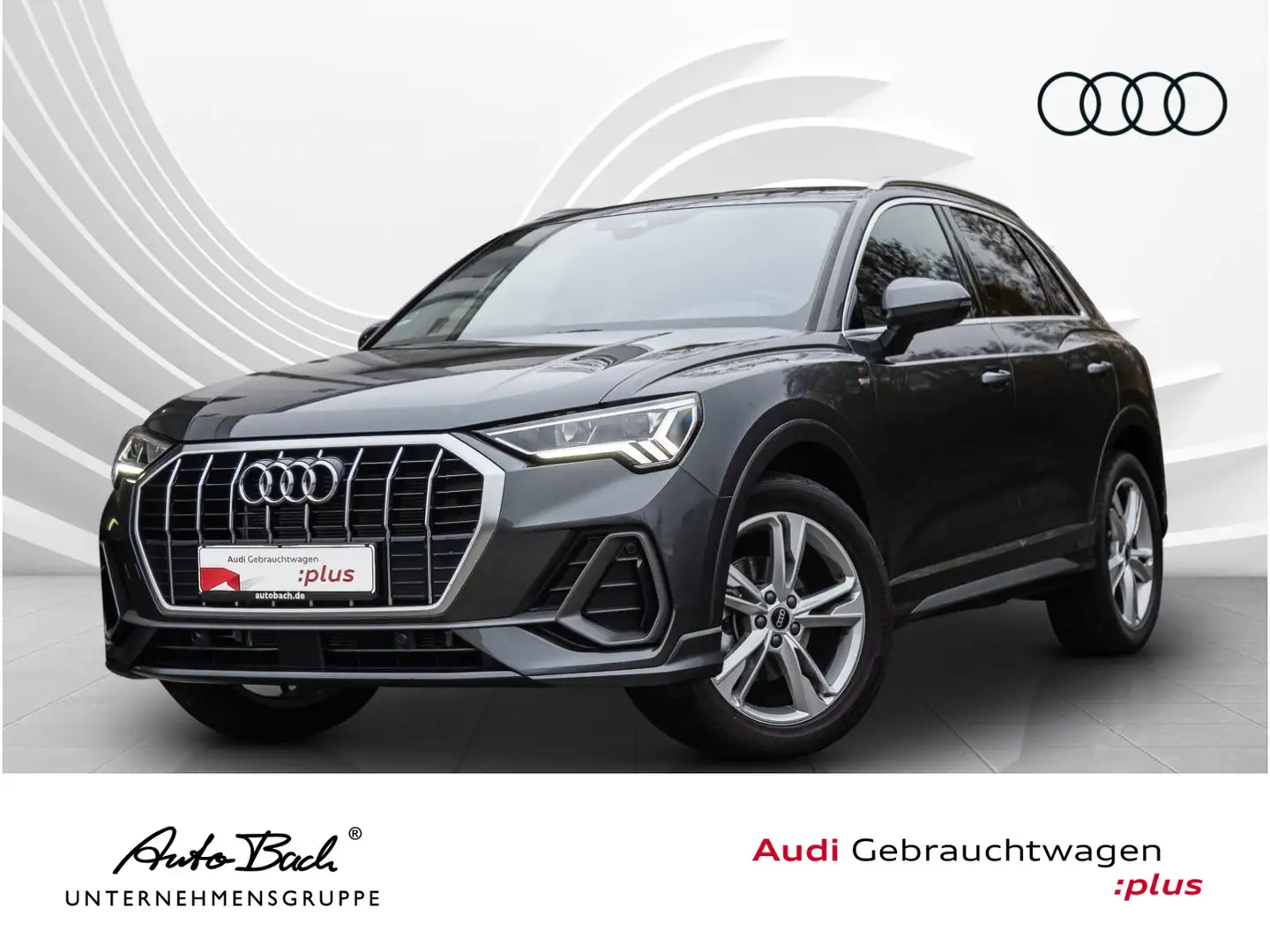 Audi Q3 S line 35TFSI Stronic Navi LED virtual ACC EP Grau - 1