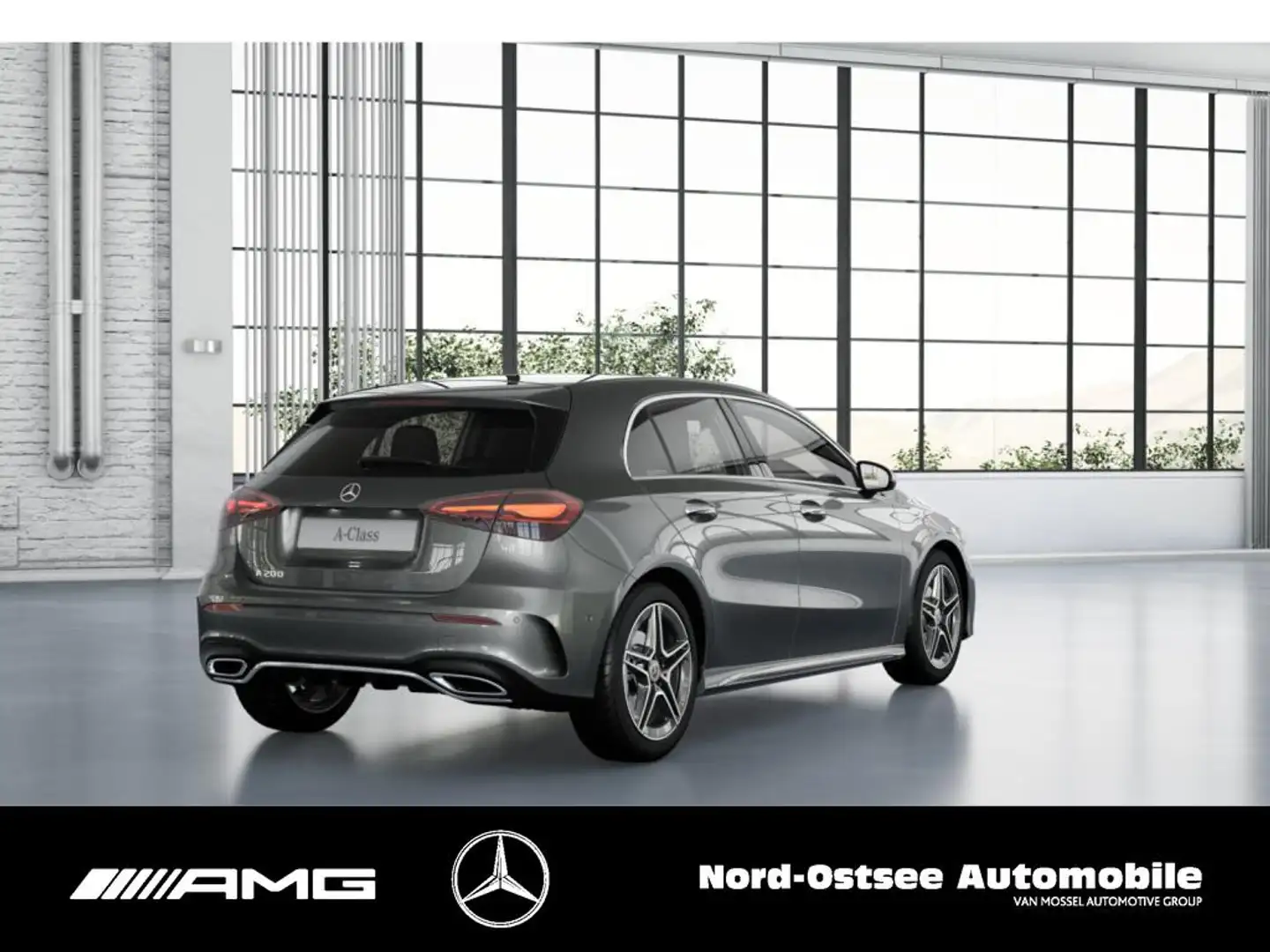 Mercedes-Benz A 200 AMG LED 360° NAVI.  KEYLESS SITZHZG DISTRO Grau - 2