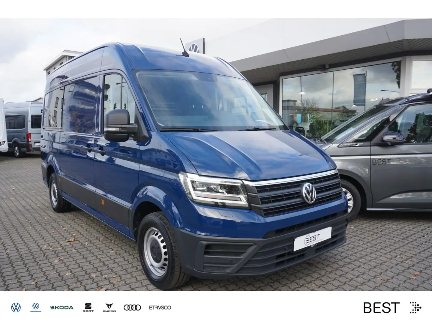 Volkswagen Crafter 35 2.0 TDI l *Sortimo-Einrichtung*RFK* Bleu - 1